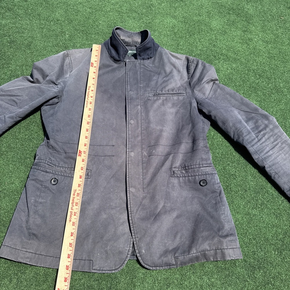 Rodd & Gunn Jacket‎ Armitage Work Coat Womens Size M Black Wax Harrington - Picture 6 of 12